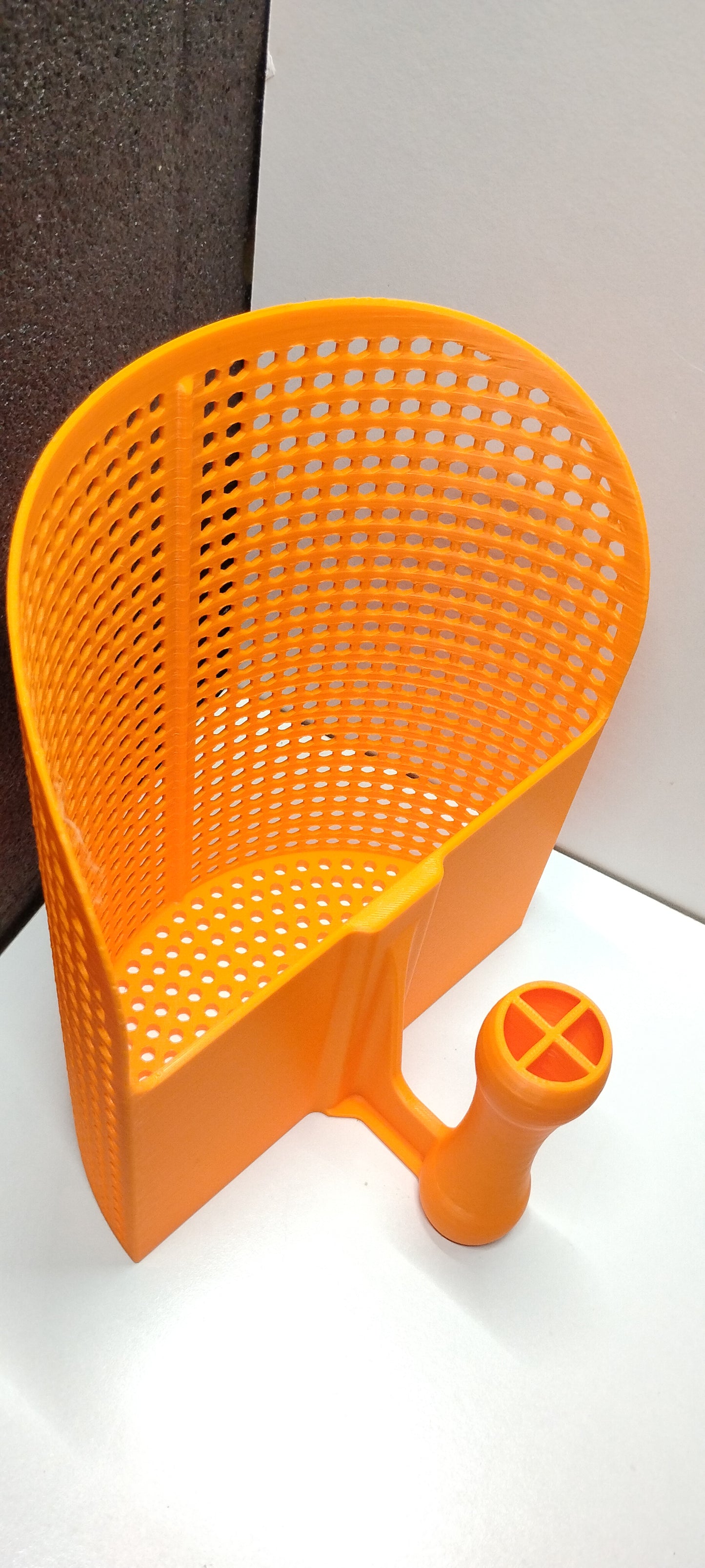 Little Als Big Orange Scoop Sand Sifter Mining Tool USA Made